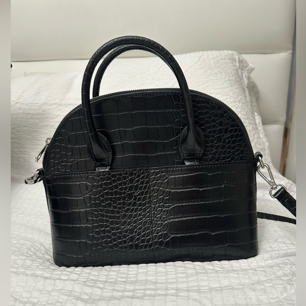 Zara | Faux Croc Bag